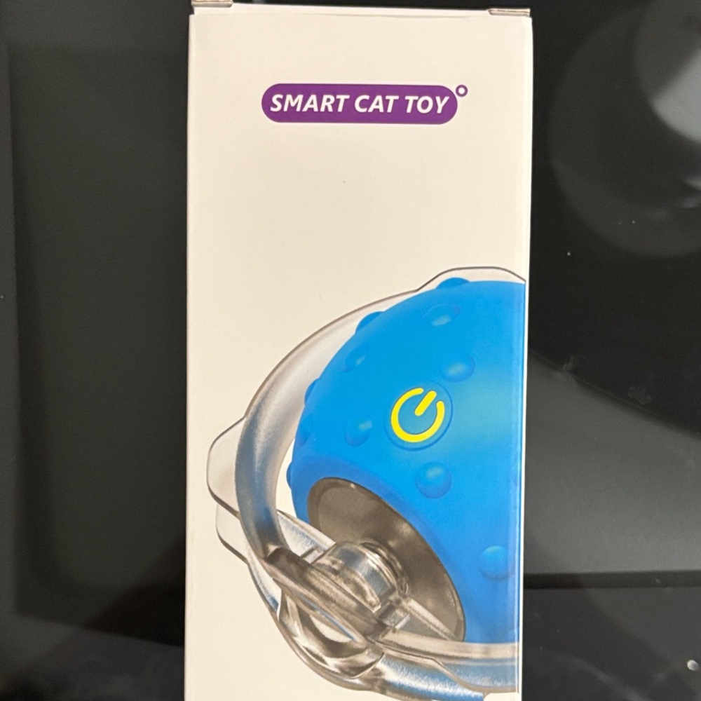 NIB Interactive Cat Toy Rolling Ball Motion Activated Chirping with Hide & Seek - Picture 2 of 9